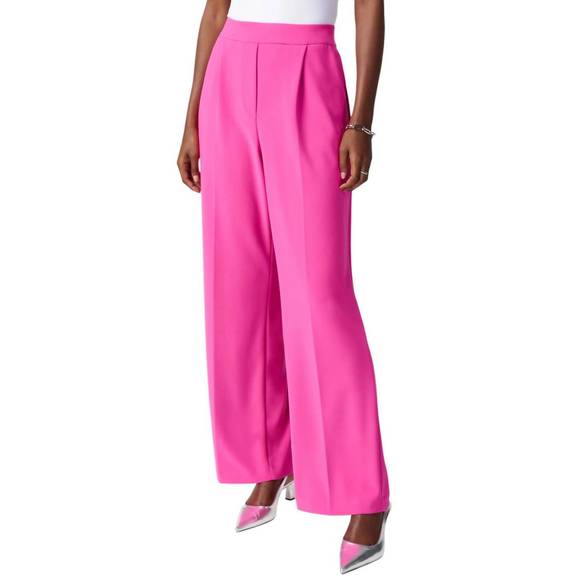 NEW JOSEPH RIBKOFF wide leg pants in ultra pink - Picture 1 of 2
